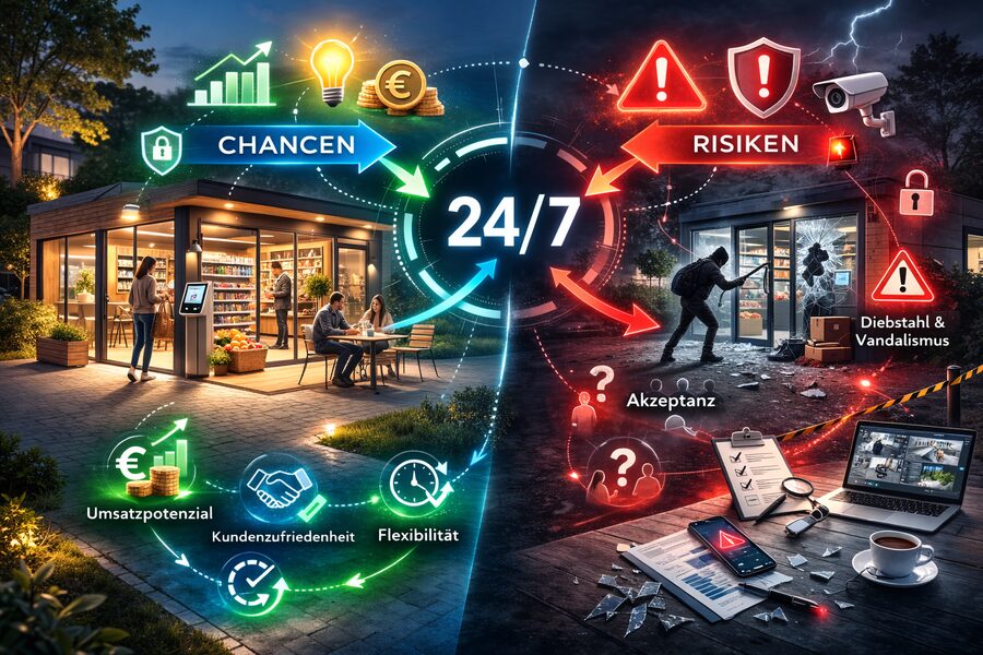 24/7 Versorgung ohne Personal — Chancen und Risiken